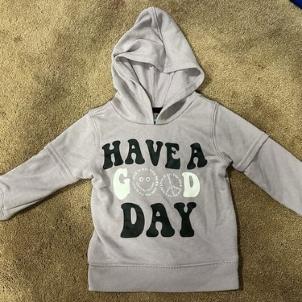 12 Months Hooded Pull Over Sweater